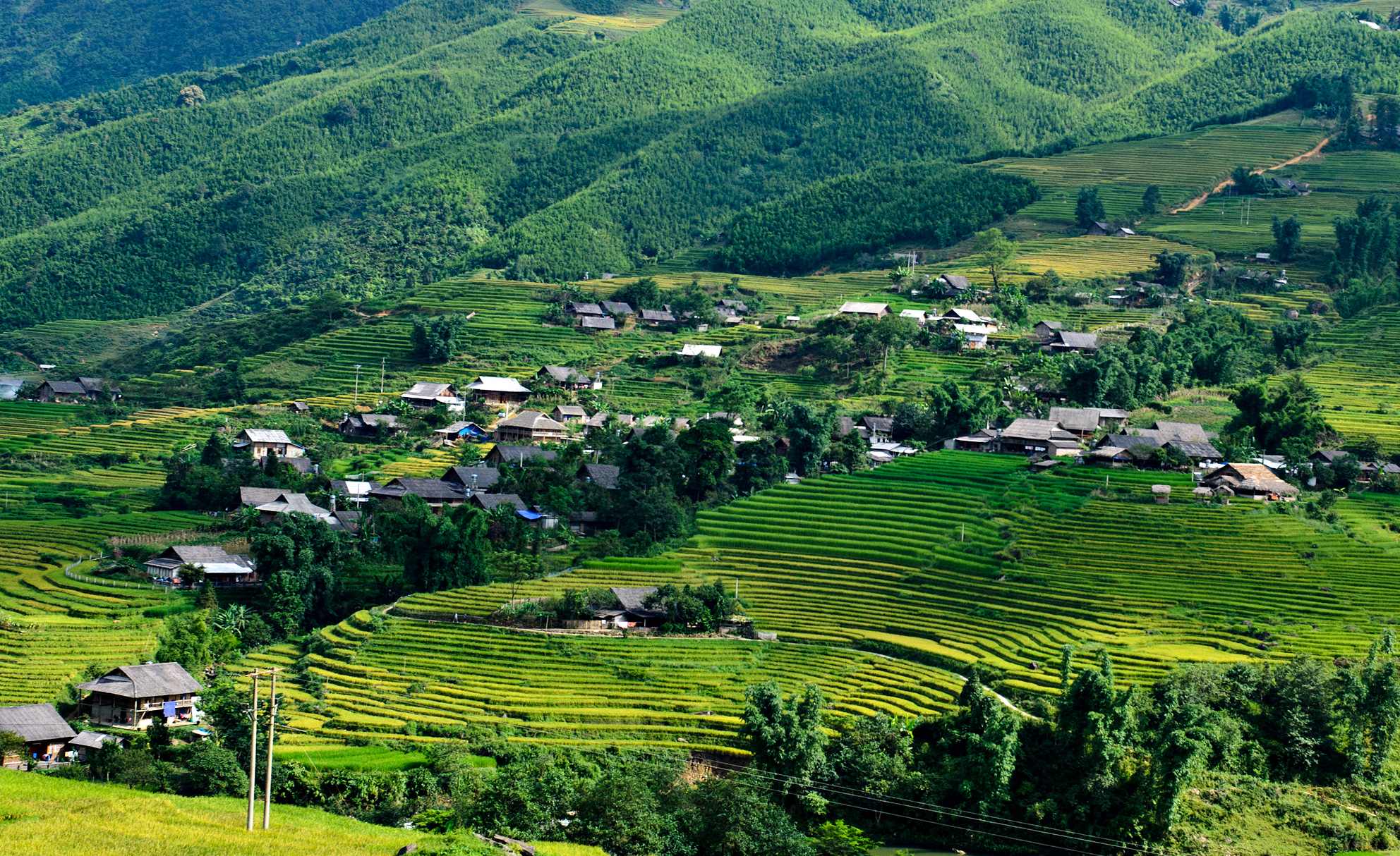 沙壩第二天：塔範・老柴民族村・返回河內